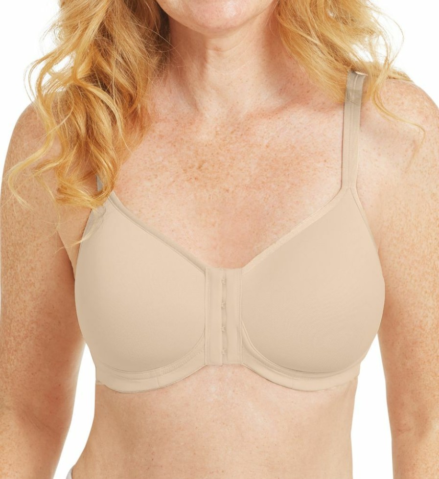 * Excellent Amoena Mara Padded Wire-Free Front Closure Bra 44741 | Bras