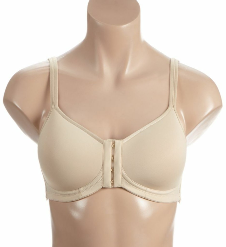 * Excellent Amoena Mara Padded Wire-Free Front Closure Bra 44741 | Bras