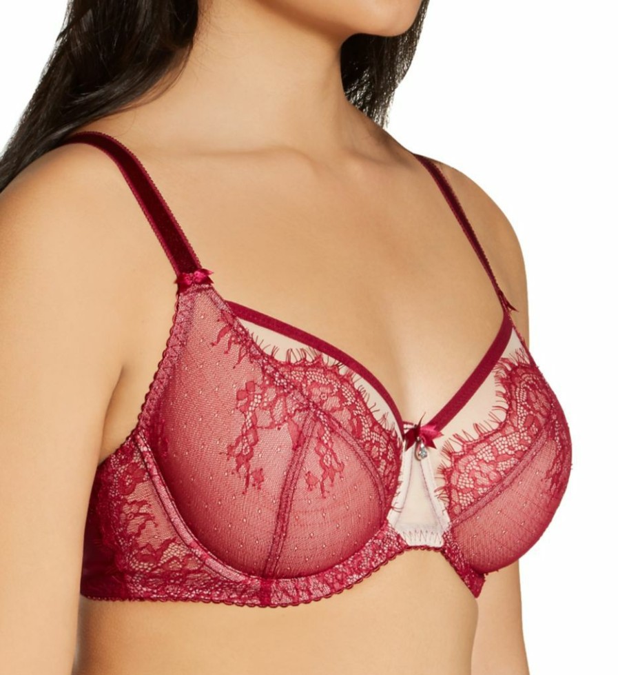 * Best Sale Fit Fully Yours Ava See-Thru Lace Underwire Bra B2382 | Bras