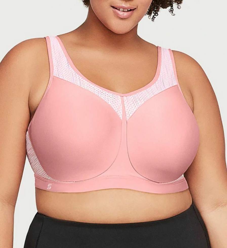 * Fashionable Glamorise Underwire High Impact Sports Bra 9066 | Bras