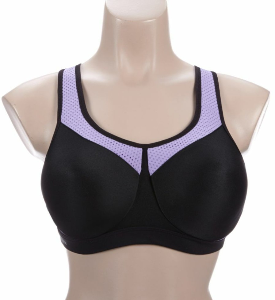 * Fashionable Glamorise Underwire High Impact Sports Bra 9066 | Bras