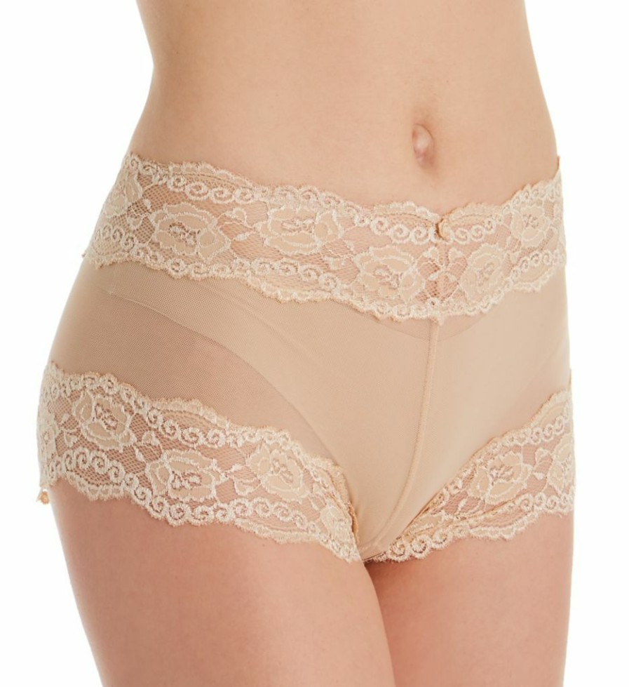 * 100% Guarantee Qt Kelly All Over Lace Boyshort Panty 5554Qtp | Panties