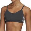 * New Adidas All Me 3 Stripe Sports Bra Fj7281 | Bras