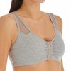 * Reliable Quality Fruit Of The Loom Comfort Cotton Blend Front Close Sports Bra Ft715 | Bras