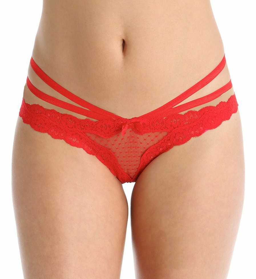 * Classical Seven 'Til Midnight Open Crotch Mesh Panty 10513 | Panties