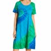 * Discount La Cera 100% Cotton Bold Knit Lounge Dress 2522 | Sleepwear