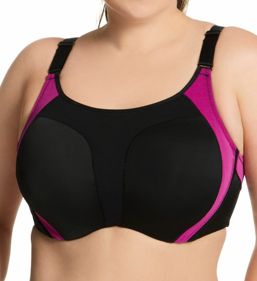 * Fashionable Elila Microfiber Underwire Sports Bra 2511 | Bras