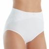 * Flash Sale Rhonda Shear Seamless High Waist Lace Trim Brief Panty 4221 | Panties