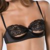 * Closeout Sale Oh La La Cheri Lace And Satin Shelf Bra 3127 | Bras