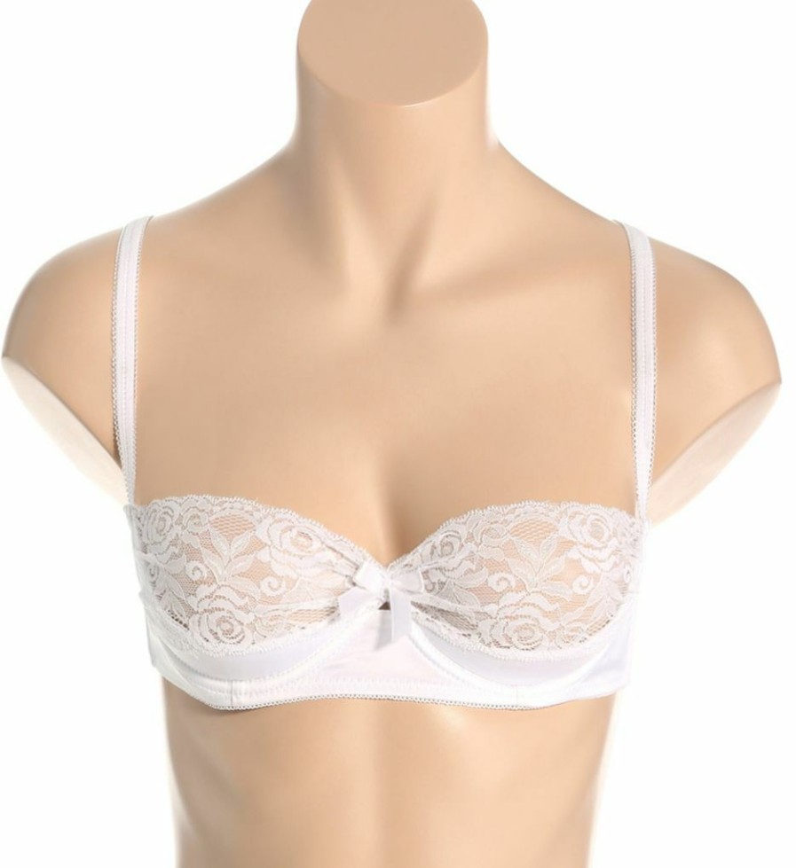 * Closeout Sale Oh La La Cheri Lace And Satin Shelf Bra 3127 | Bras