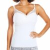 * Discount Rhonda Shear Pin Up Smoothing Tank With Built In Bra 6674 | Shapewear