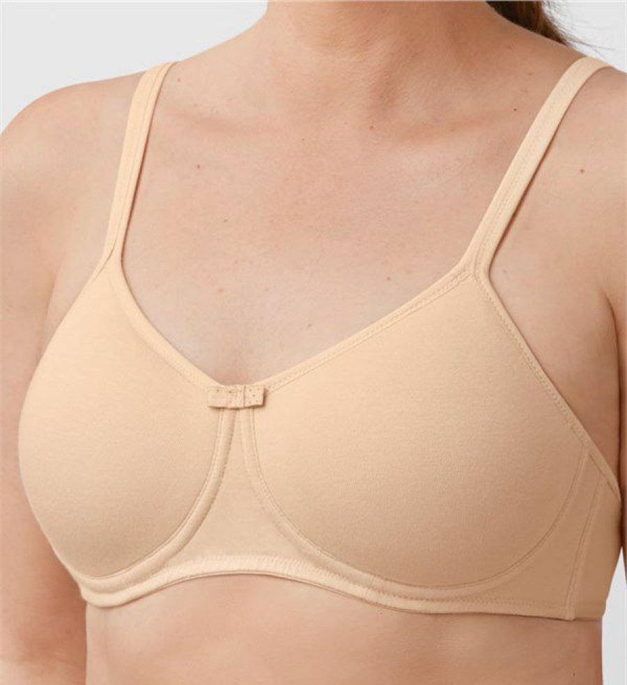 * Excellent Amoena Lara Cotton Padded Wire-Free Bra 44673 | Bras