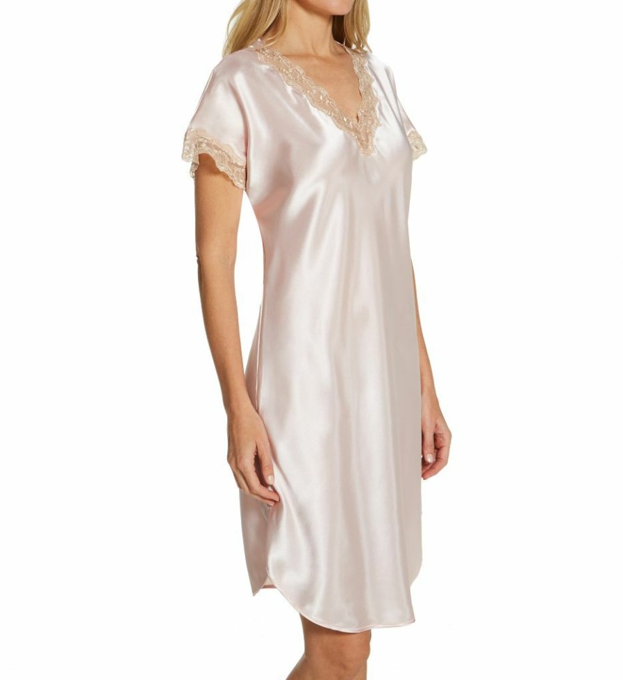 * Exclusive Design Shadowline Charming Charmeuse Sleep Gown 4503 | Sleepwear