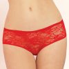 * Excellent Seven 'Til Midnight Open Crotch Ruffle Back Lace Boyshort Panty Stm9294 | Panties