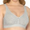 * Excellent Fruit Of The Loom Beyond Soft Wireless Plus Size Cotton Bra Ft811 | Bras