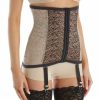 * Fashionable Rago Lacette Extra Firm Shaping Waist Cincher W/Garters 2107 | Shapewear