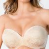 * Fashionable Curvy Couture Strapless Sensation 7-Way Uplift Bra 1211 | Bras