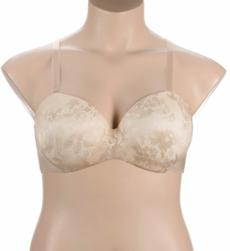 * Fashionable Curvy Couture Strapless Sensation 7-Way Uplift Bra 1211 | Bras