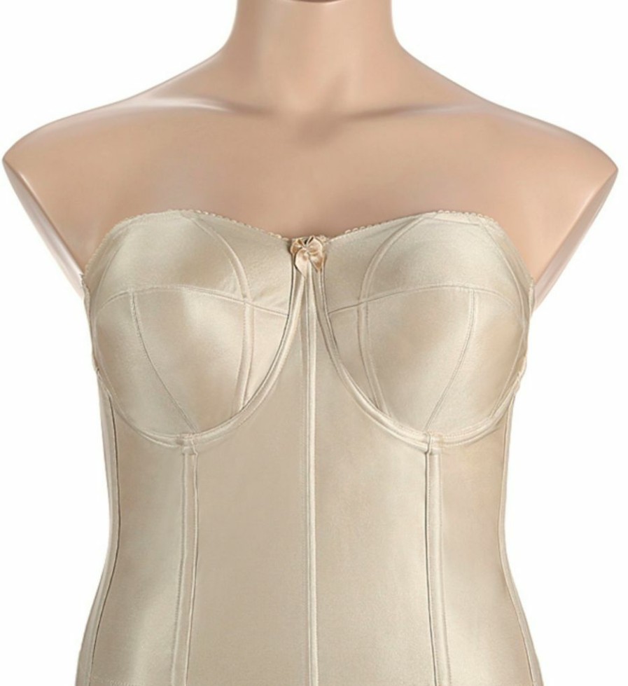 * Closeout Sale Elila Long Strapless Longline Underwire Bra 6421 | Bras