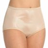 * Closeout Sale Shadowline Nylon Modern Brief Panty 3 Pack 17642Pk | Panties