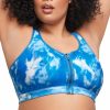 * Discount Glamorise Zip Up Front Close Sports Bra 9266 | Bras