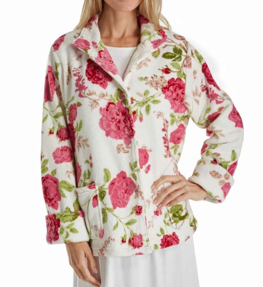 * Less Expensive La Cera Bed Jacket 88121 | Sleepwear