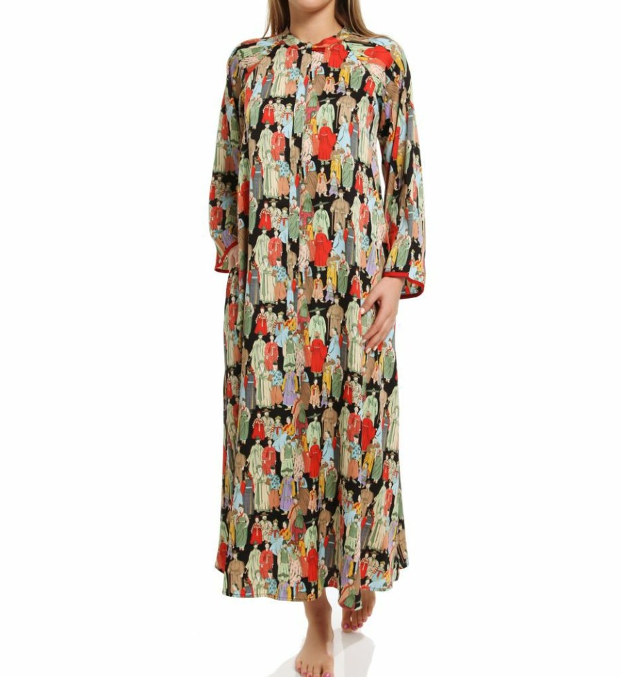 * Special Natori Dynasty Zip Caftan D82030 | Sleepwear