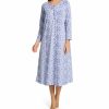 * New La Cera Cotton Knit Long Sleeve Nightgown 1530 | Sleepwear