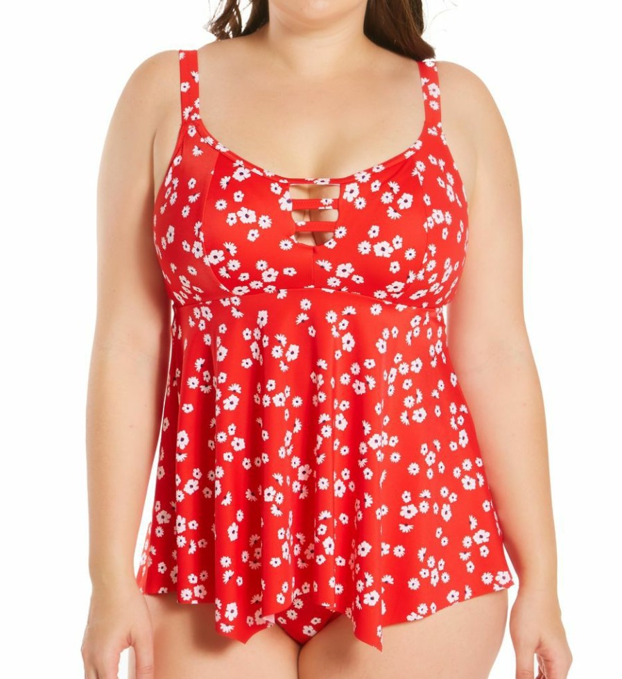 * Exclusive Design Elomi Plain Sailing Tankini Swim Top Es7271 | Swimwear