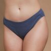 * Shop New Cottonique Latex Free Organic Cotton High Cut Panty 2 Pack W22207 | Panties