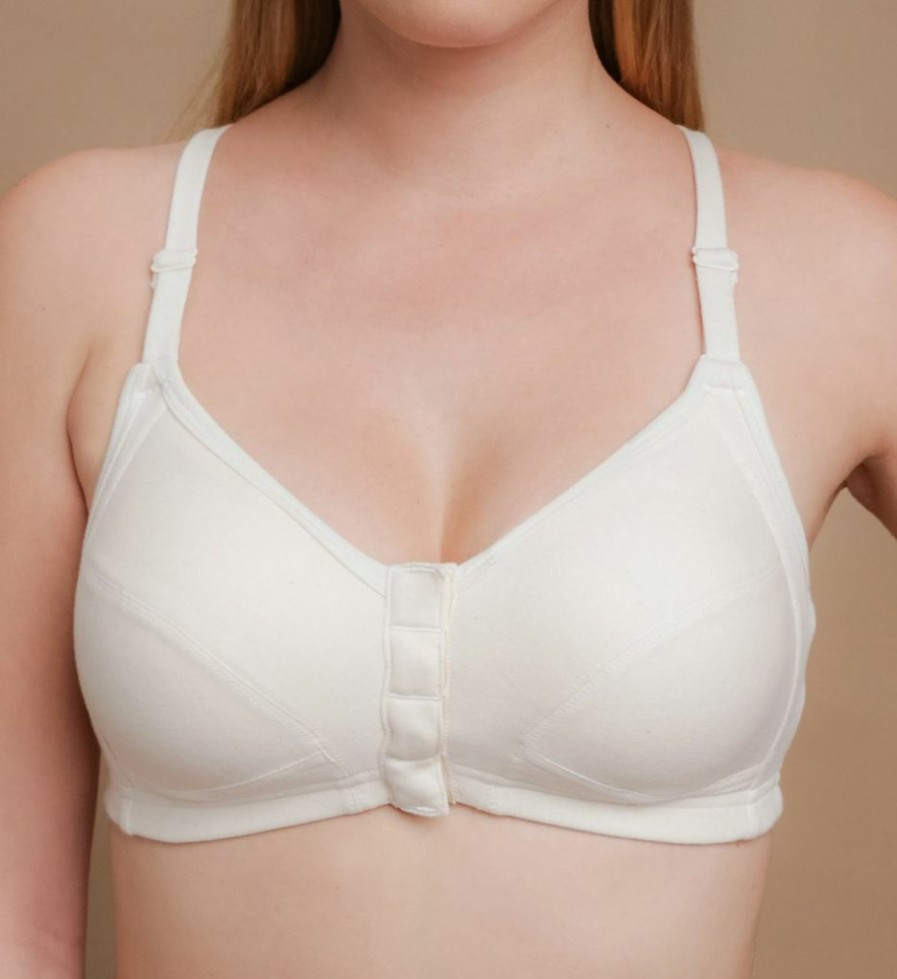 * Sales Cottonique Deborah Latex-Free Support Wireless Racerback Bra W12233 | Bras