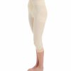 * Sales Rago Shapette Capri Pant Liner With Contour Bands 6269 | Shapewear