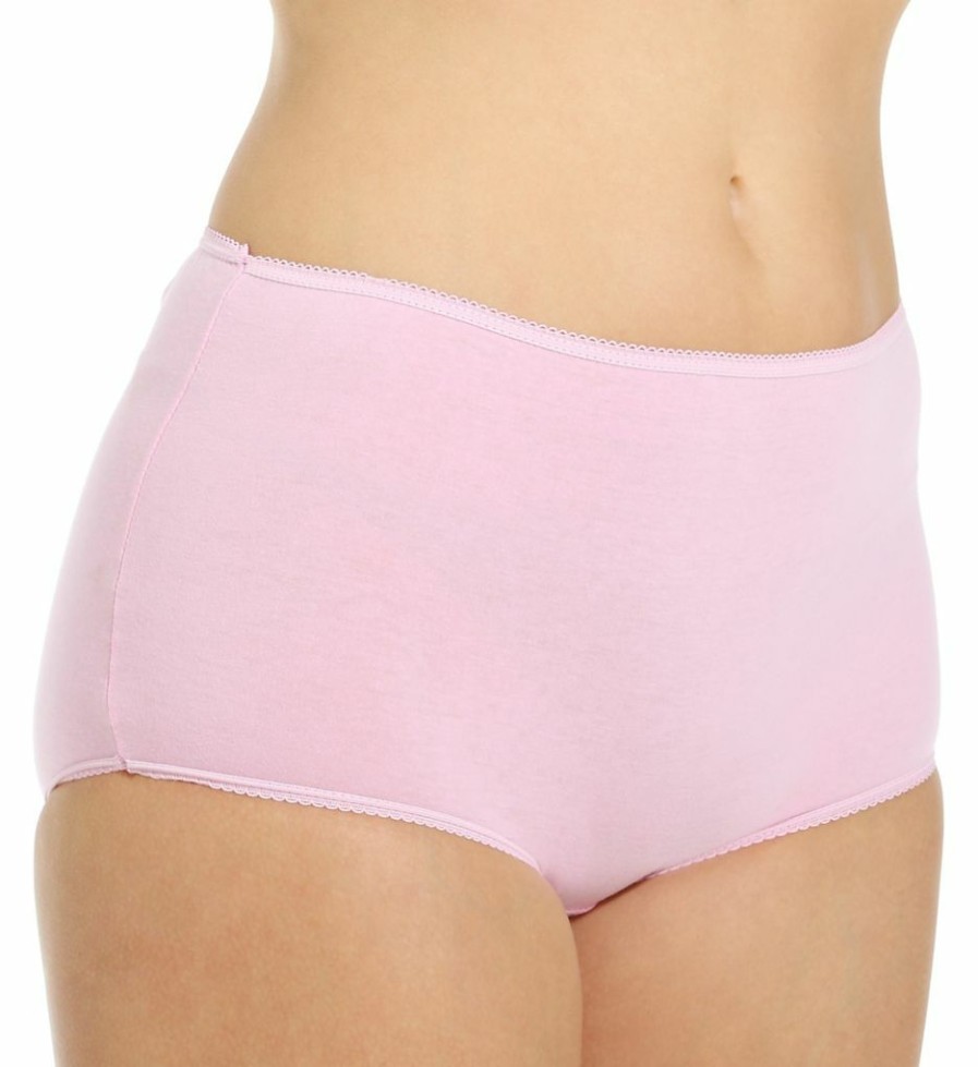 * Classical Teri Cotton Full Cut Brief Panties 4 Pack 122 | Panties