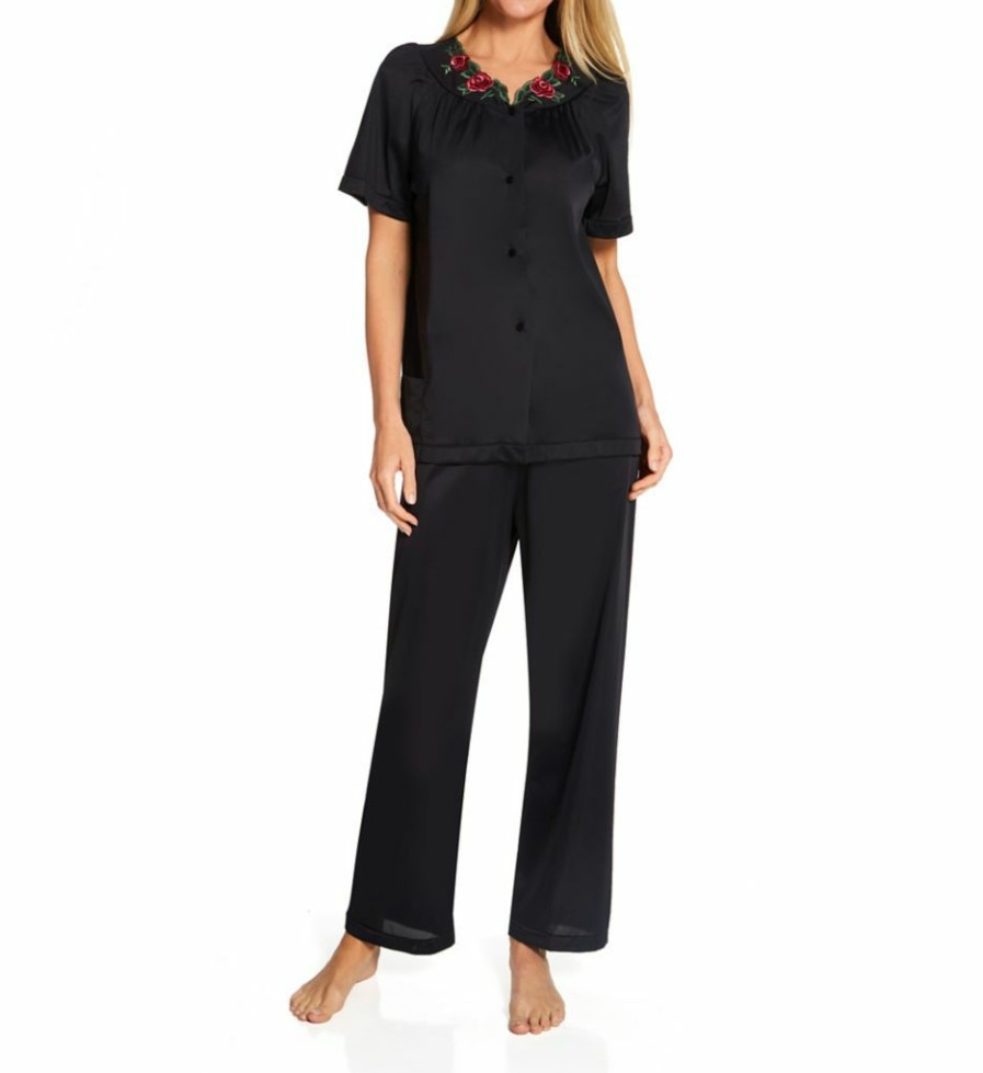 * Exclusive Design Shadowline Petals Pajama Set 76280 | Sleepwear