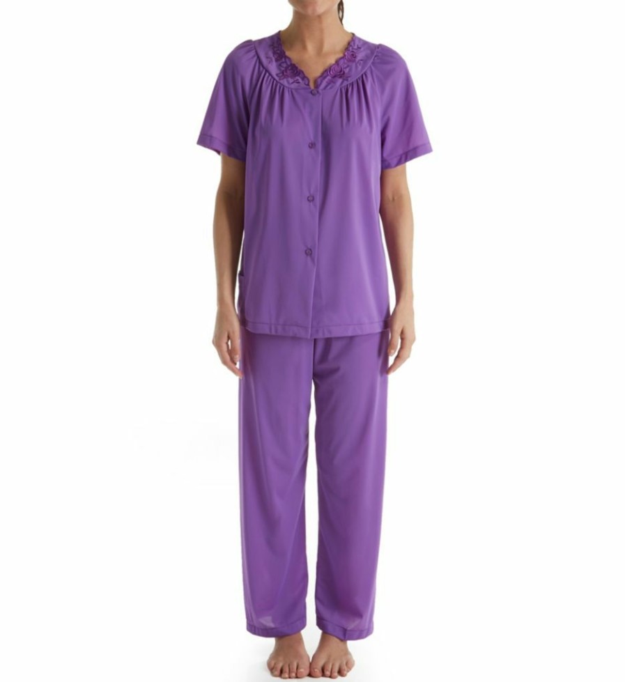 * Exclusive Design Shadowline Petals Pajama Set 76280 | Sleepwear