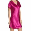 * Excellent Amanda Rich Bias Cut Satin T-Shirt Gown 412-40 | Sleepwear