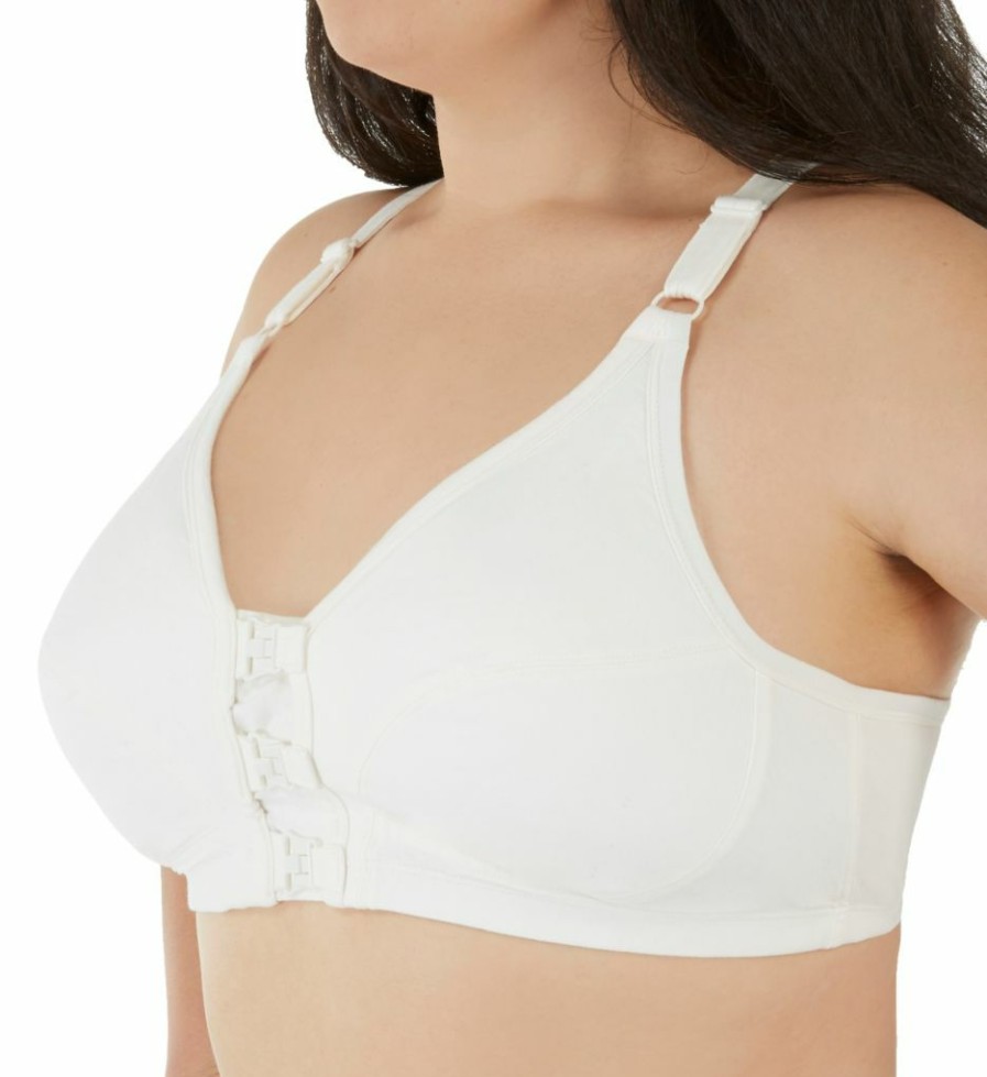 * Shop New Cottonique Latex Free Organic Cotton Plus Racerback Bra W12298 | Bras