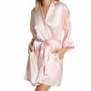 * Discount Shadowline Charming Satin Wrap Robe 4510 | Sleepwear