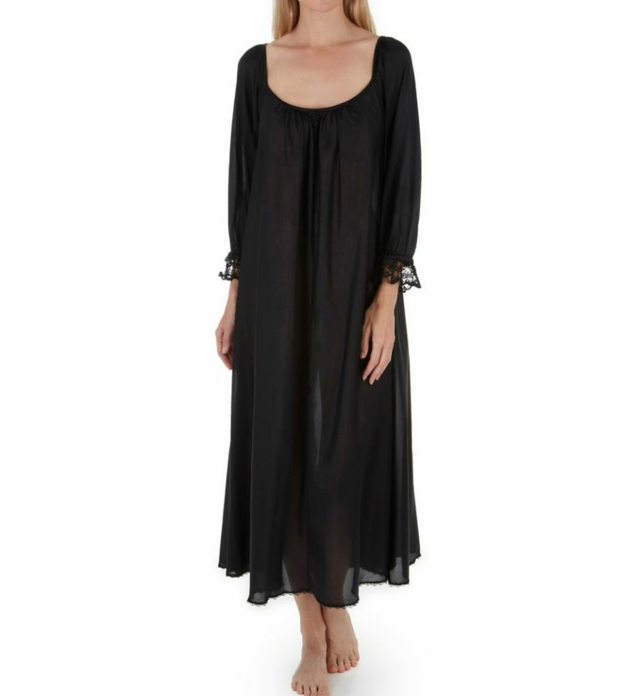 * Shop New Amanda Rich Long Sleeve Ankle Length Gown 107-Sh | Sleepwear