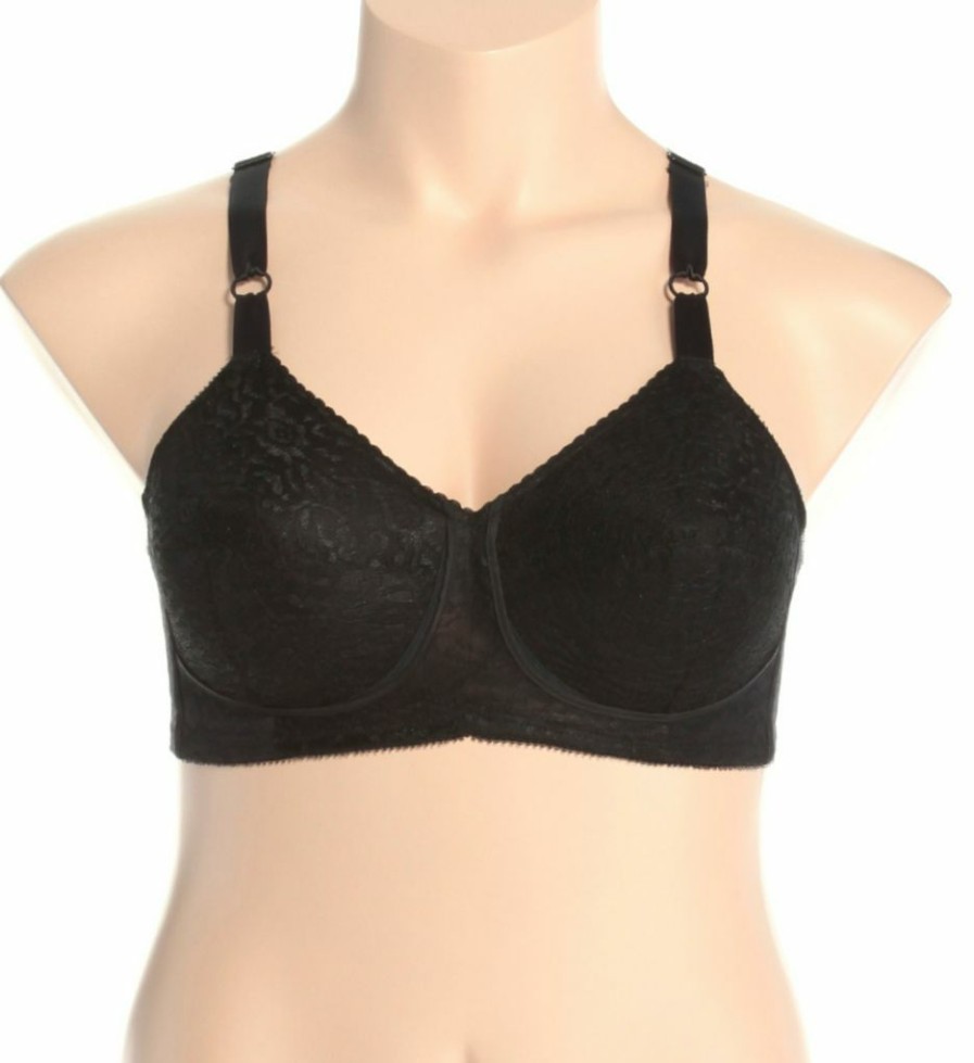 * Shop New Rago Lacette Satin And Lace Wireless Support Bra 2101 | Bras