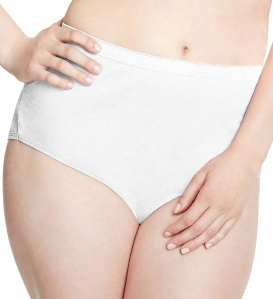 * Flash Sale Just My Size Cool Comfort Cotton Brief Panty 6 Pack 16106P | Panties