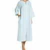 * Closeout Sale Miss Elaine Seersucker Long Zip Robe 867611 | Sleepwear