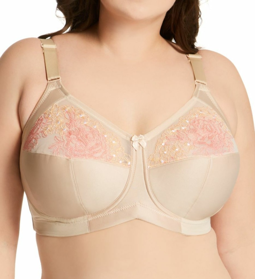 * Online Discount Elila Swiss Embroidery Wireless Softcup Bra 1801 | Bras