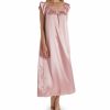 * Wholesale Amanda Rich Satin Long Gown With Flutter Sleeve 209-40 | Sleepwear